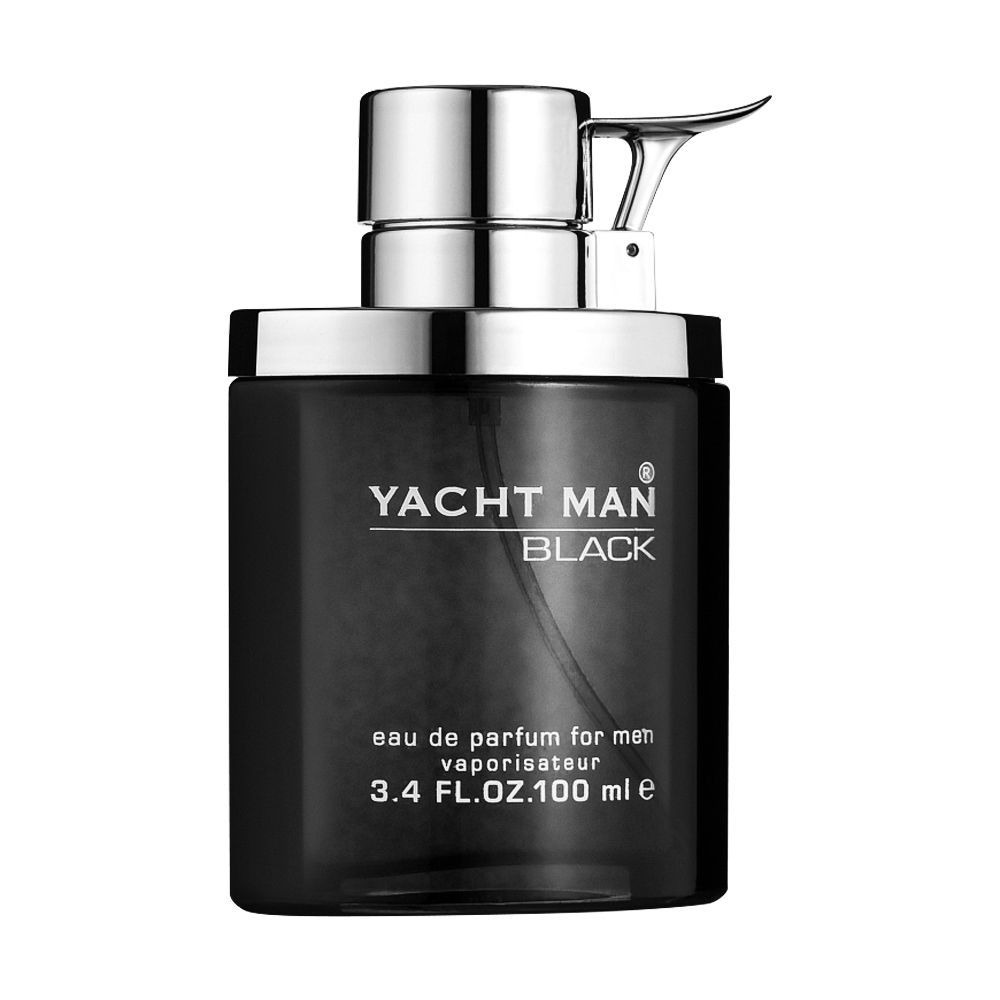 Picture of Yacht Man Black Eau de Parfum for Men – 100ml