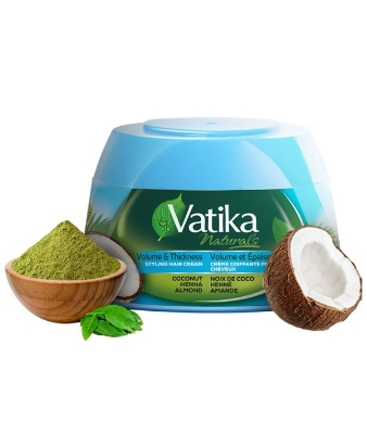 Picture of Vatika Naturals Coconut Henna And Almond Styling Hair Cream 140 ml