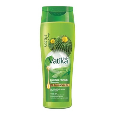 Picture of Vatika Hair Fall Control Shampoo with Cactus & Gergir 400ml - Multicolor