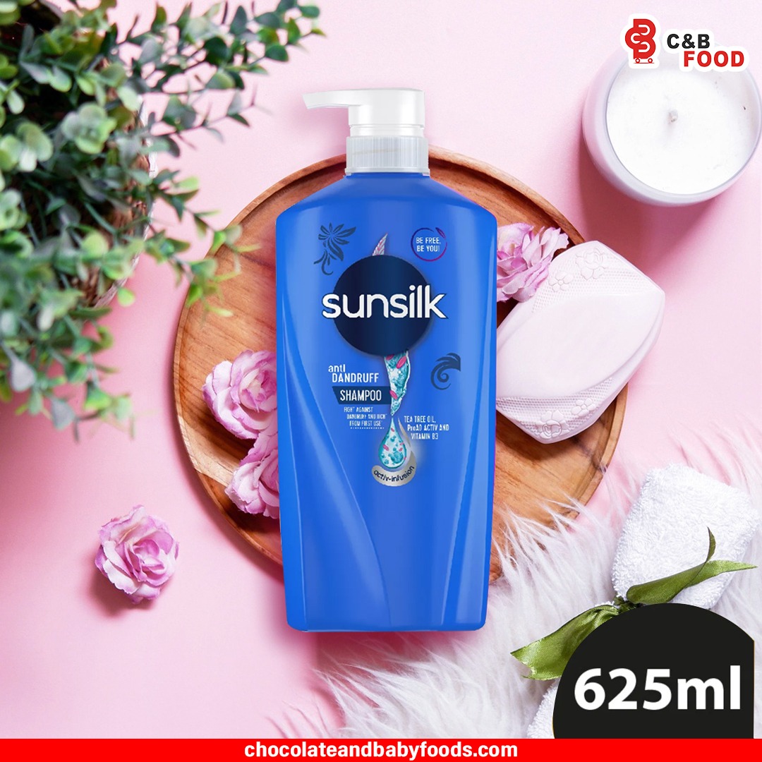 Picture of Sunsilk Anti Dandruff Shampoo 625ml - Blue