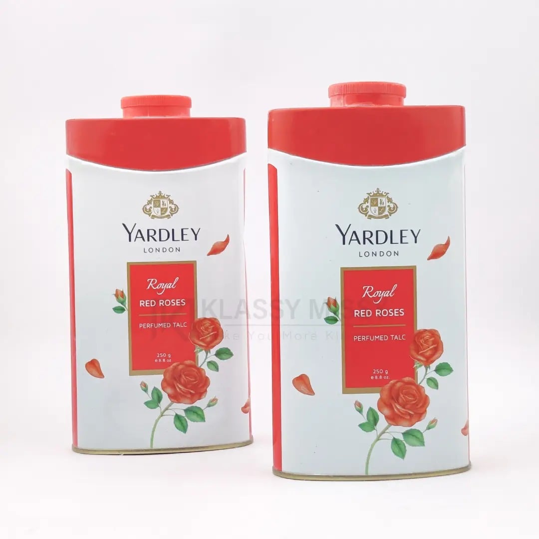 Picture of Yardley London Royal Red Roses Perfumed Talcum Powder for Women - 250 gm - Multicolor