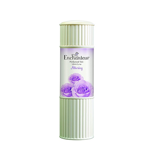 Picture of Enchanteur Alluring Perfumed Talcum Powder- 125 gm - Multicolor