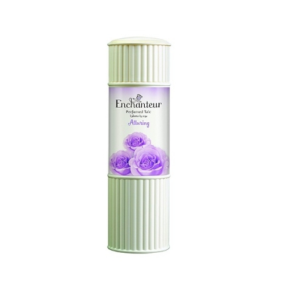 Picture of Enchanteur Alluring Perfumed Talcum Powder- 125 gm - Multicolor