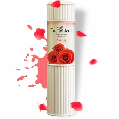 Picture of Enchanteur Enticing Perfumed Talcum Powder - 125  gm - Multicolor