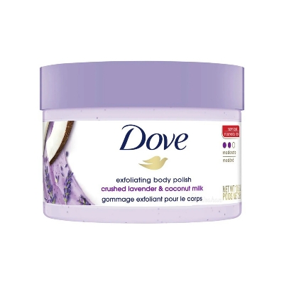 Picture of Dove Exfoliating Body Polish Crushed Lavender & Coconut Milk Cream 298g - Multicolor