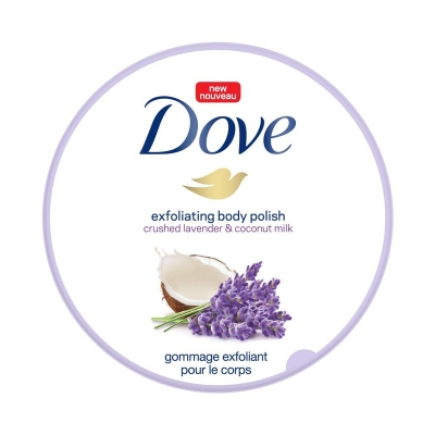 Picture of Dove Exfoliating Body Polish Crushed Lavender & Coconut Milk Cream 298g - Multicolor