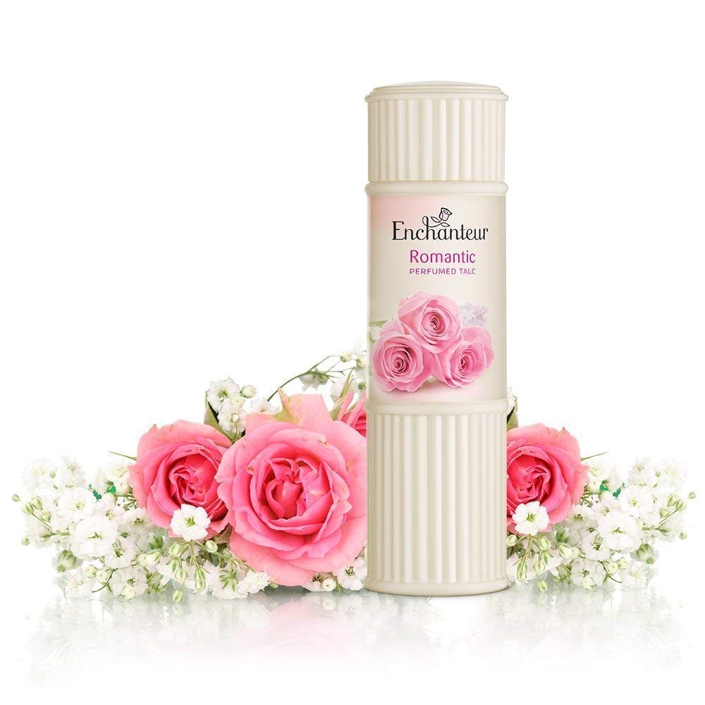Picture of Enchanteur Romantic Perfumed Talcum Powder -  250 gm - Multicolor