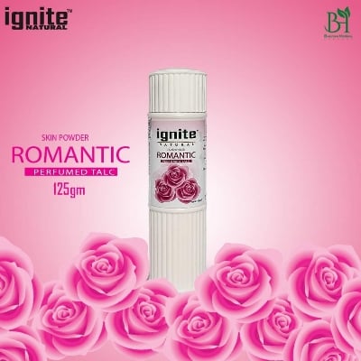 Picture of Ignite Romantic Talcum Powder – 125 gm - Multicolor