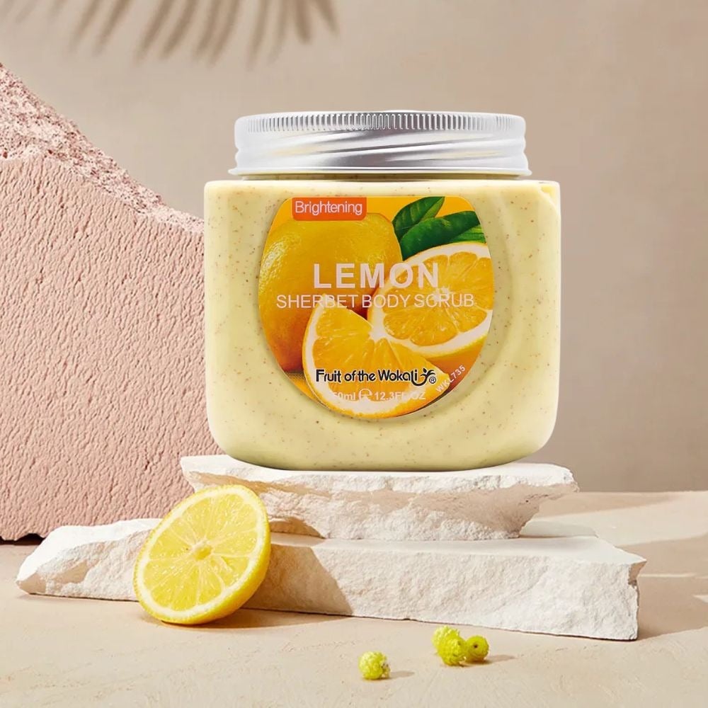 Picture of Brightening Lemon Sherbet Body Scrub – 350ml - Multicolor