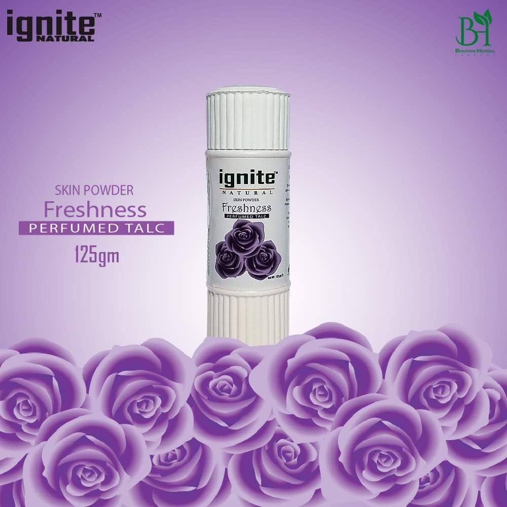 Picture of Ignite Jasmine Talcum Powder – 125 gm - Multicolor