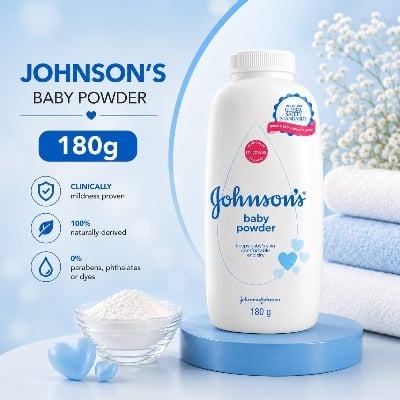Picture of Johnson's Classic Baby Powder – 180gm - Multicolor