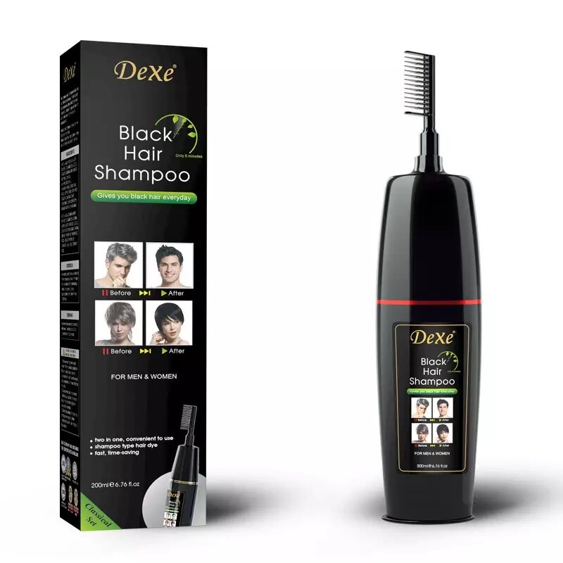 Picture of DEXE Black Hair Shampoo 250 ml - Multicolor
