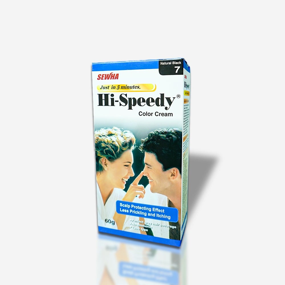 Picture of Hi Speedy Hair Color Cream 60 gm - Multicolor