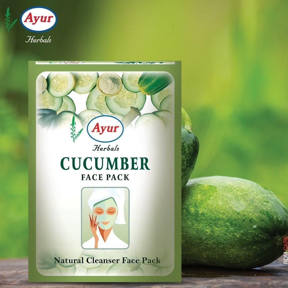 Picture of Ayur Cucumber Face Pack 100 gm