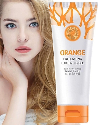 Picture of Orange Exfoliating Whitening Gel Scrub 50 gm - Multicolor