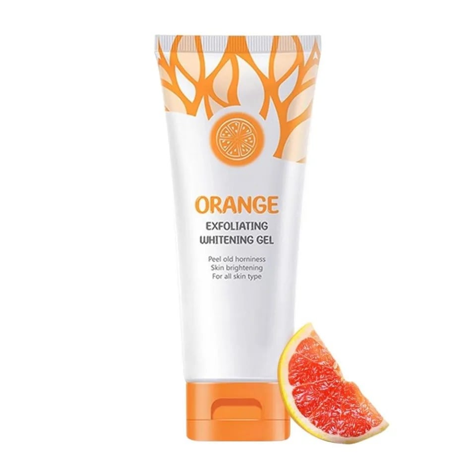 Picture of Orange Exfoliating Whitening Gel Scrub 50 gm - Multicolor