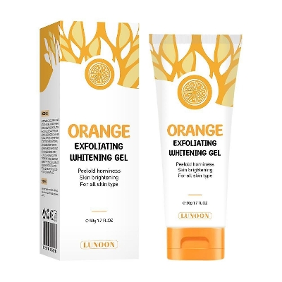 Picture of Orange Exfoliating Whitening Gel Scrub 50 gm - Multicolor