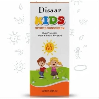 Picture of Disaar Kids Daily Sunscreen Lotion SPF60 – 50ml - Multicolor
