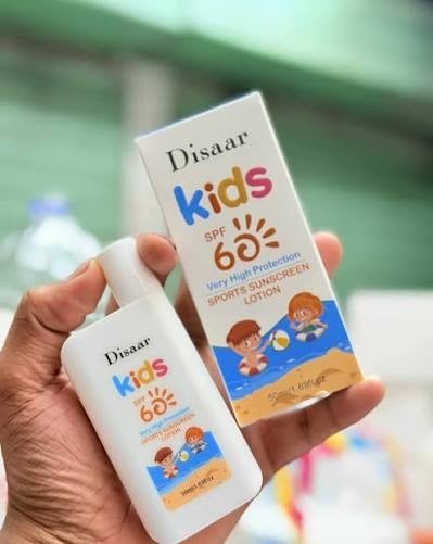 Picture of Disaar Kids Daily Sunscreen Lotion SPF60 – 50ml - Multicolor