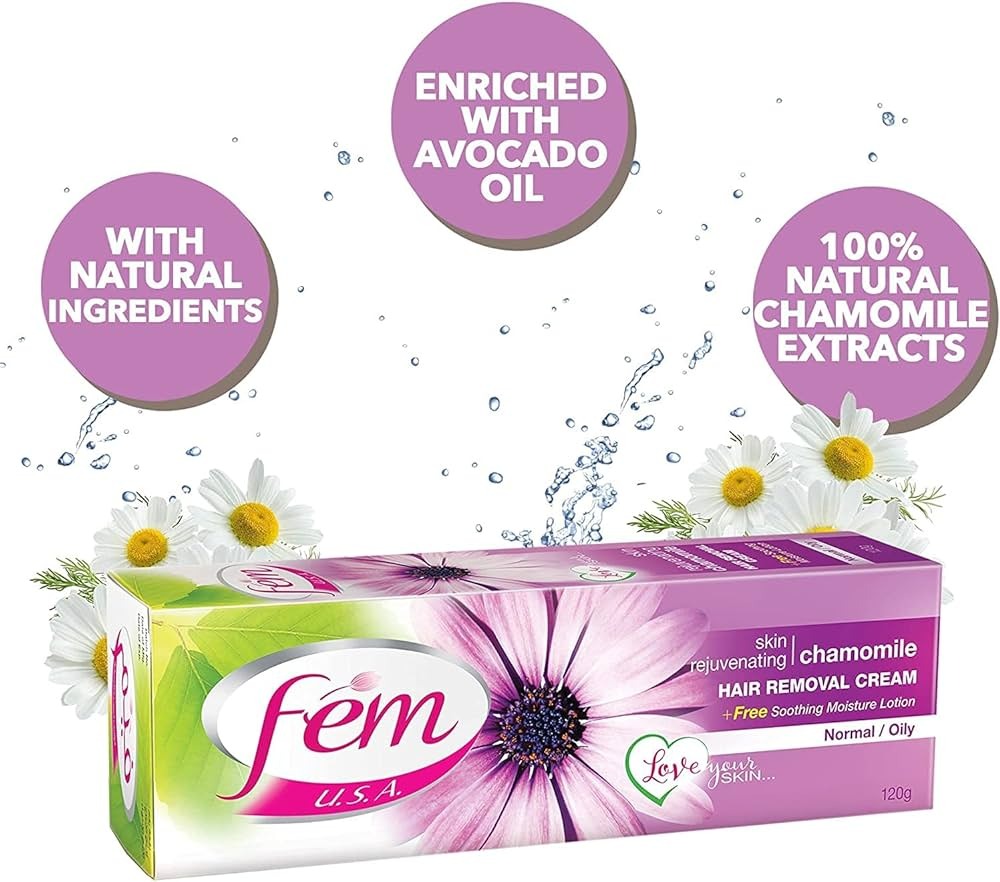 Picture of Fem Hair Removal Cream 120 gm - Multicolor