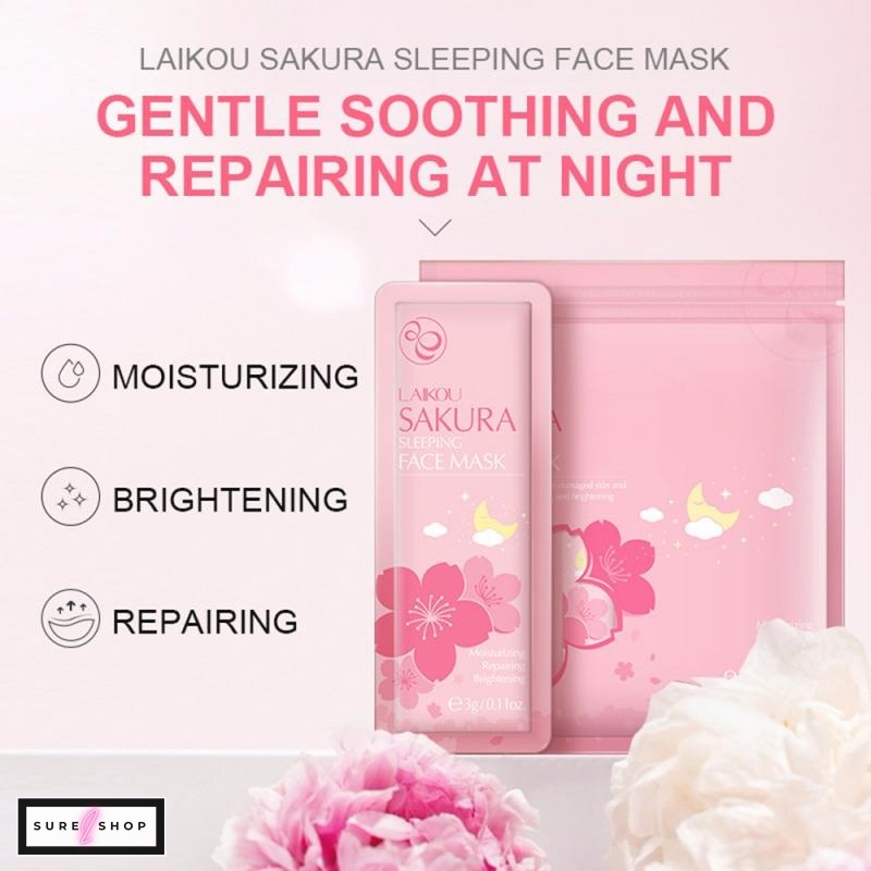 Picture of LAIKOU Sakura Sleeping Mask ( 3g × 7 Pack )