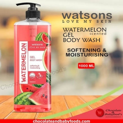 Picture of Watsons Watermelon Shower Gel Body Wash 1000ml