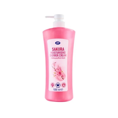 Picture of Boots Sakura Moisturising Shower Cream – 1000ml