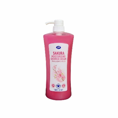 Picture of Boots Sakura Moisturising Shower Cream – 1000ml