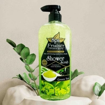 Picture of SPA Green Tea Body Wash Shower Scrub 730ml - Others