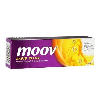 Picture of Moov Rapid Relief Pain Massage Cream 50 gm