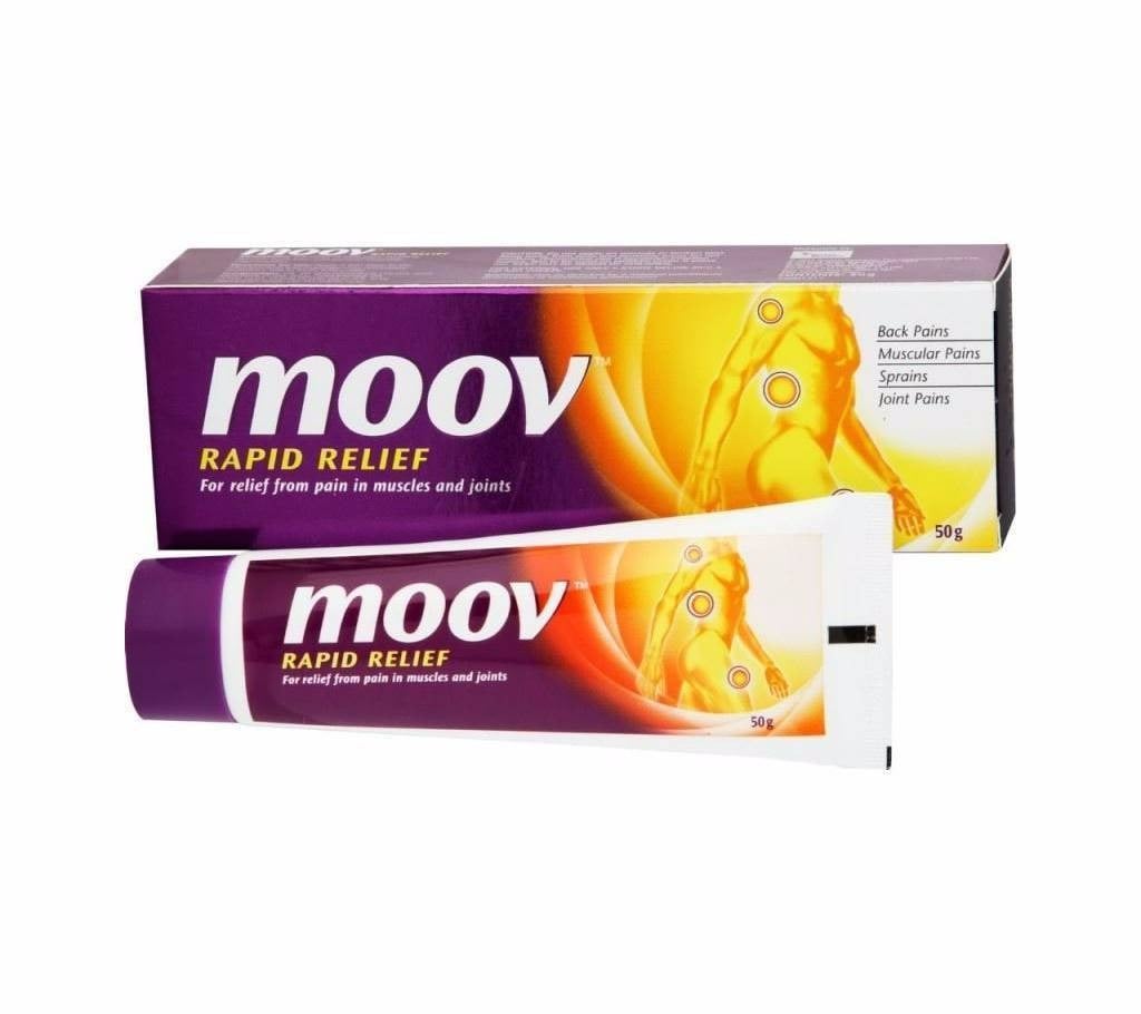 Picture of Moov Rapid Relief Pain Massage Cream 50 gm