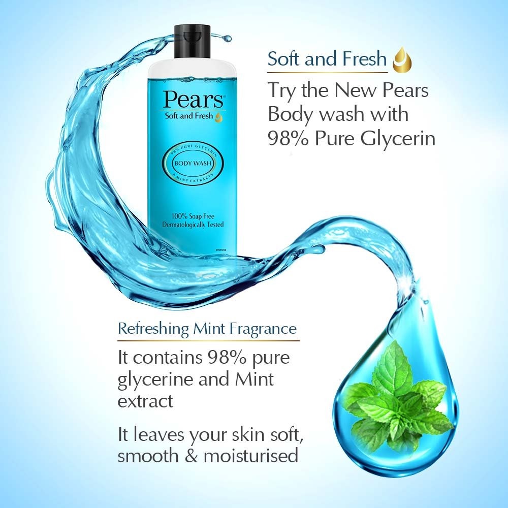 Picture of Pears Soft & Fresh Body Wash 250ml