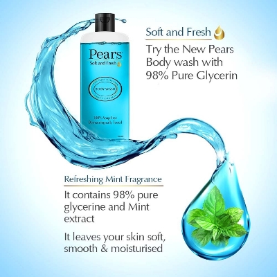 Picture of Pears Soft & Fresh Body Wash 250ml