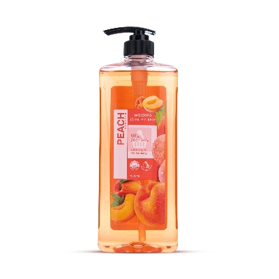Picture of Watsons Peach Scented Shower Gel Body Wash 1000ml