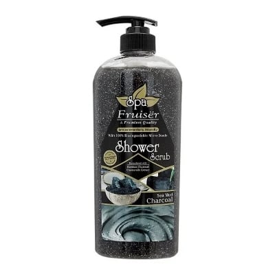 Picture of Fruiser Spa Shower Scrub Charcoal Sea Mud 730ml - Others