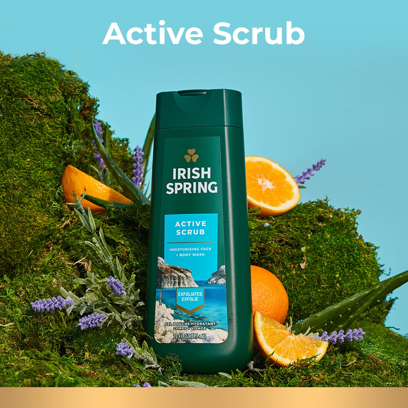 Picture of Irish Spring Active Scrub Shower Gel 591ml