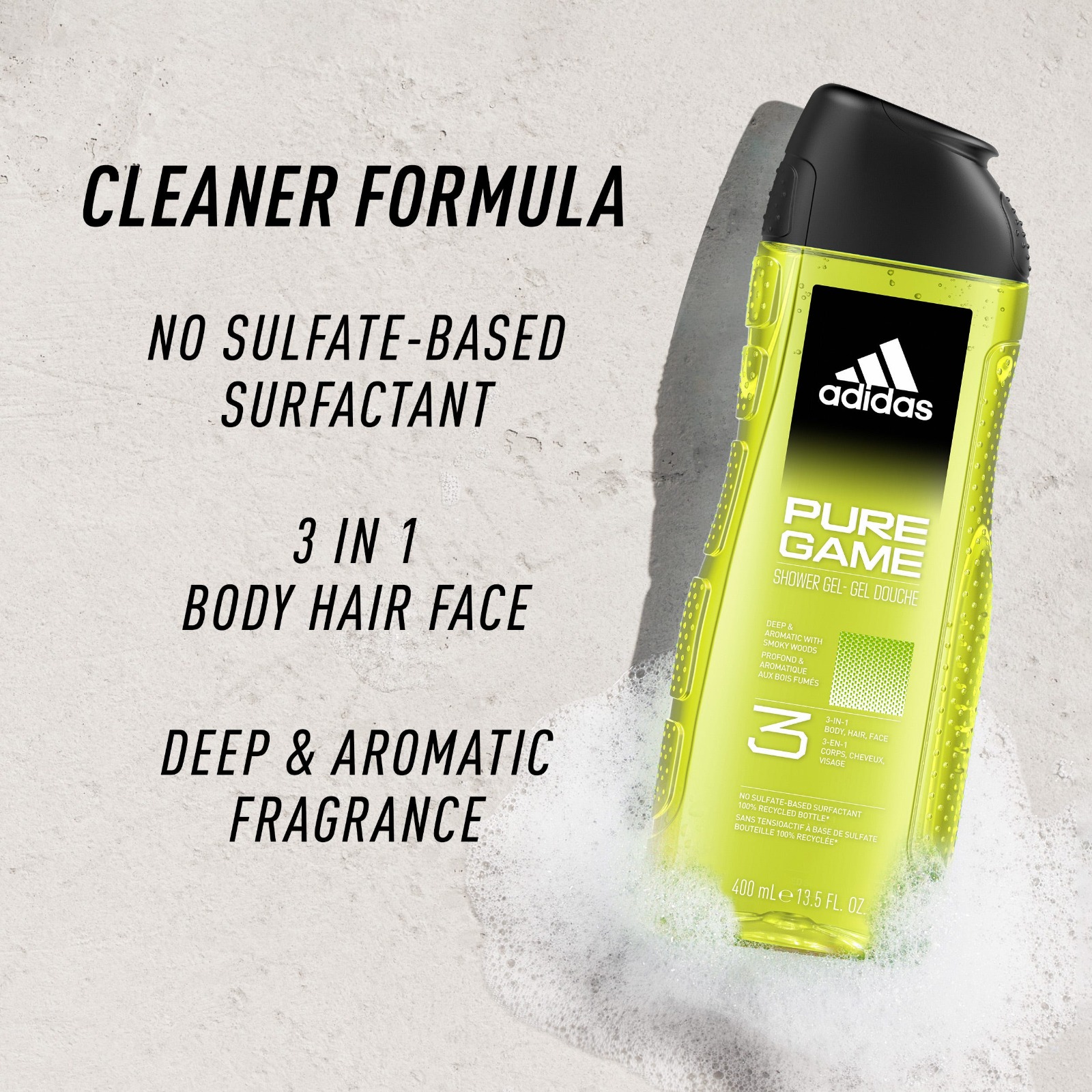 Picture of Adidas Ice Dive 3-in-1 Shower Gel 400ml