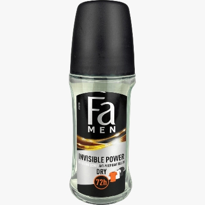 Picture of Fa Men Freshly Free Deodorant Roll-On 50ml with Lime & Ginger Scent.
