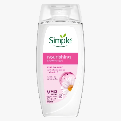Picture of Simple Kind to Skin Nourishing Shower Cream Body Wash 250ml