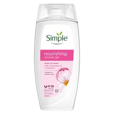 Picture of Simple Kind to Skin Nourishing Shower Cream Body Wash 250ml