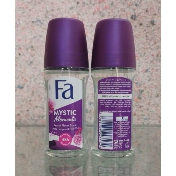 Picture of FA Mystic Moments Anti-Perspirant Roll-On Deodorant for Women 50ml