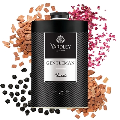Picture of Yardley London Gentleman Classic Talcum Powder -250 gm - Multicolor