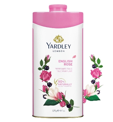 Picture of Yardley London English Rose Perfumed Talcum Powder for - 250 gm - Multicolor