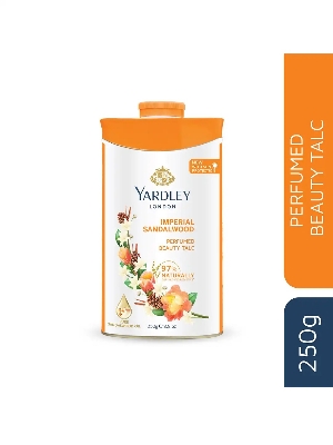 Picture of Yardley London Imperial Sandalwood Perfumed Talcum Powder for - 250 gm - Multicolor
