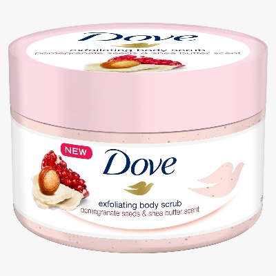 Picture of Dove Exfoliating Body Scrub Pomegranate & Shea Butter 298g - Multicolor