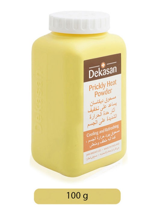 Picture of Dekasan Prickly Heat Powder – 100 gm - Multicolor