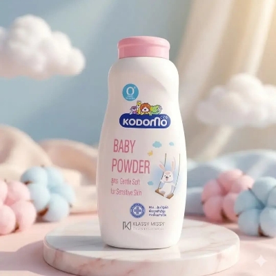 Picture of Kodomo Baby Powder Gentle Soft – 180 gm - Multicolor