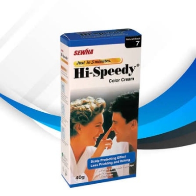 Picture of Hi Speedy Hair Color Cream 40 gm - Multicolor