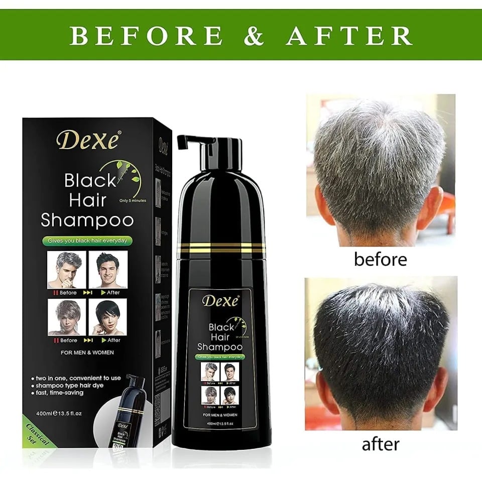 Picture of DEXE Black Hair Shampoo 400ml - Multicolor