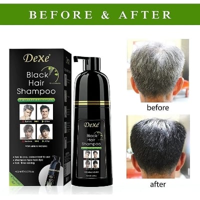 Picture of DEXE Black Hair Shampoo 400ml - Multicolor